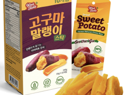 Dried Sweet potato Korean Snacks (10 Packs) Glueten Free Pre Workout Healthy Foods, Diet Foods/Natrural 100% Snacks for Golf, Travel and Wild Activity/Unsweetened 고구마 말랭이